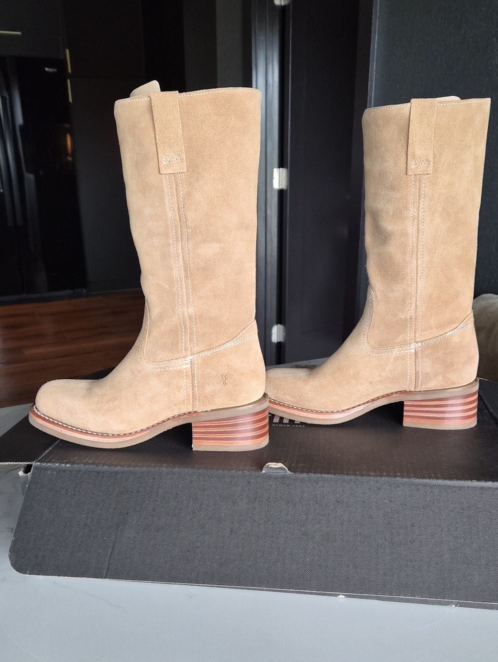 NWT Frye Campus 12R Boots - Picture 4 of 9